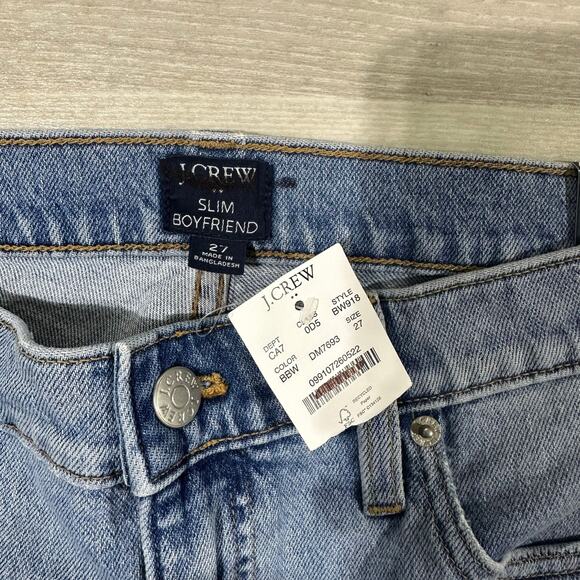 NTW J. Crew Slim Boyfriend Jean in All-Day Stretch Size 27 - Picture 5 of 7